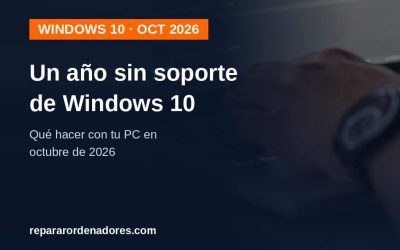 Un año sin soporte de Windows 10: qué hacer con tu PC en octubre de 2026