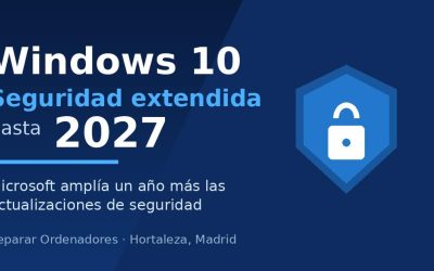 Windows 10 con actualizaciones de seguridad extendidas hasta octubre de 2027